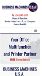 Mobile Screenshot of businessmachinesusa.com